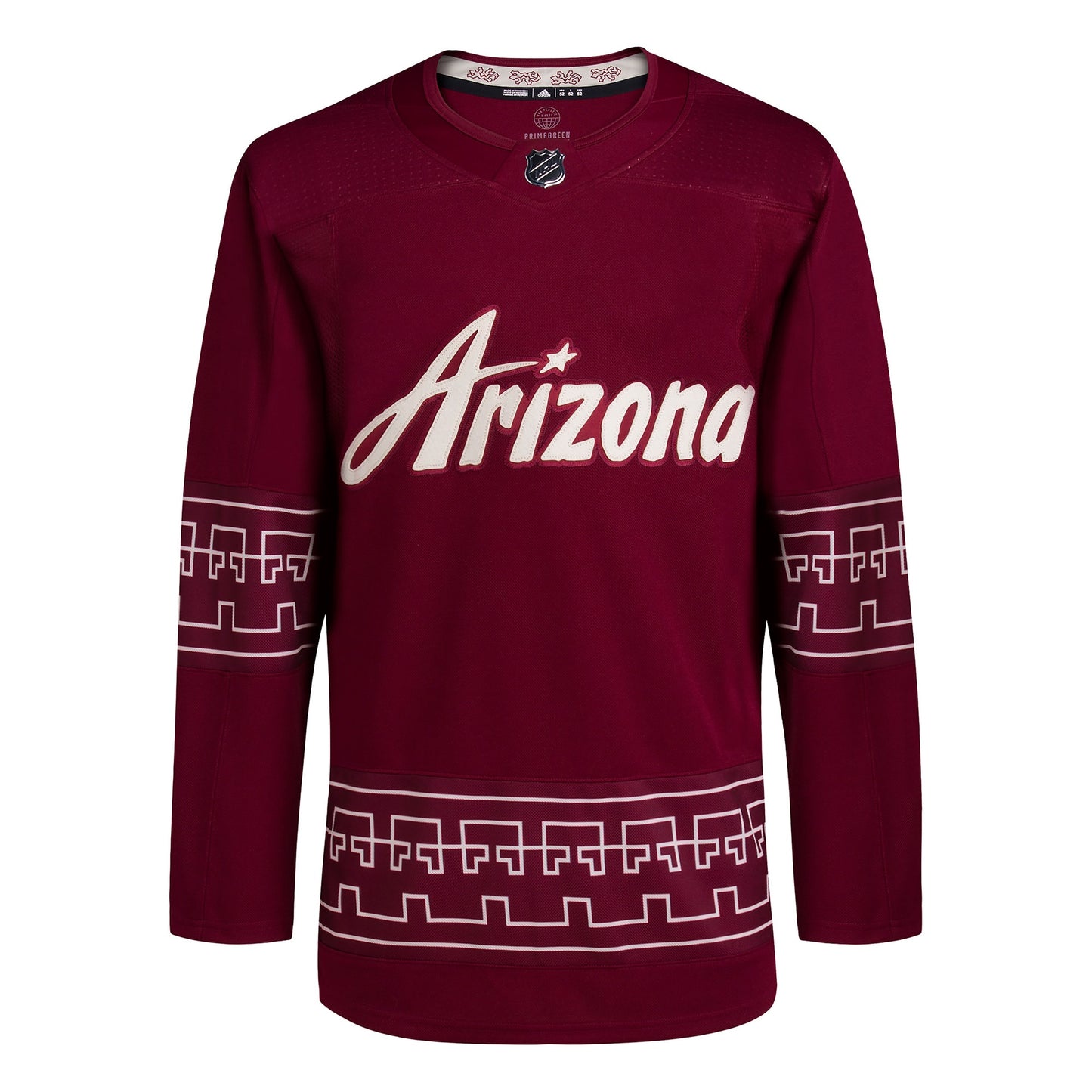 Arizona Coyotes adidas Alternate 2022/23 Primegreen Authentic Jersey - Garnet